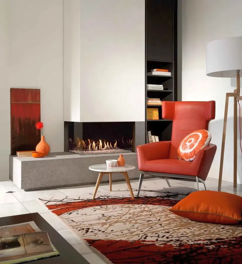 Kalfire Palenisko 3D G85 44C wklad kominkowy na gaz