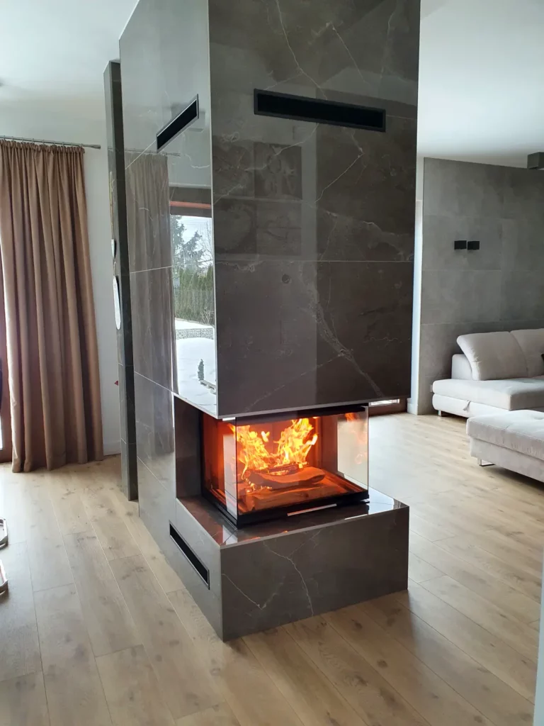 Kominek trzyszybowy Gdansk Hajduk 3PLh 1