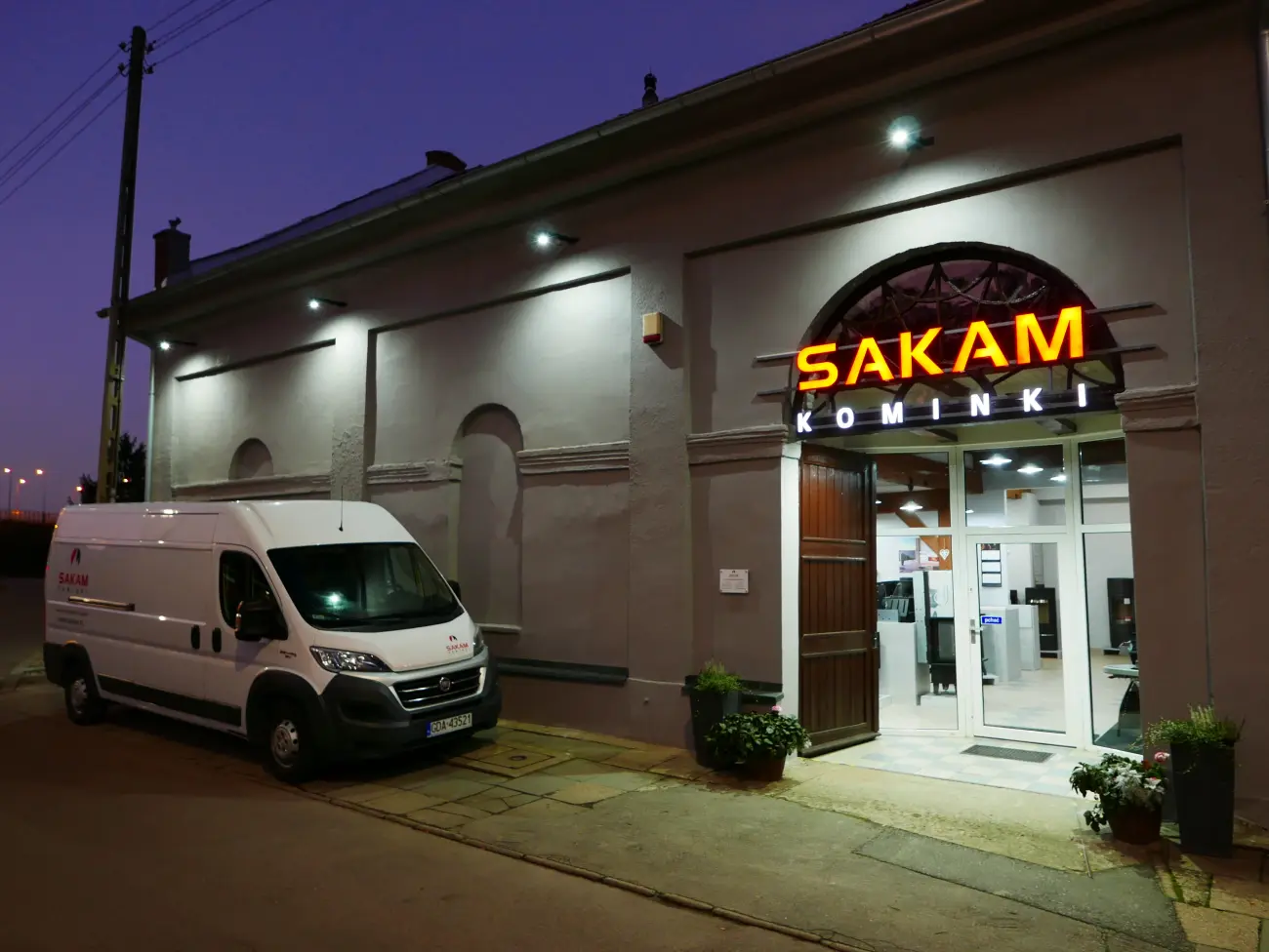 Sakam Kominki Salon Ekspozycyjny